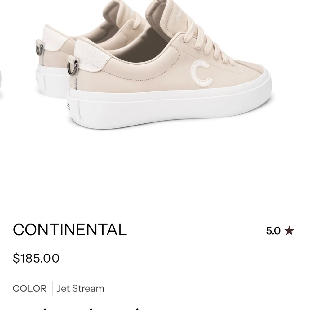 Continental Women's Beige Sneakers